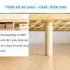 Dễ dàng đặt nan gỗ lên khung, hoàn thiện giường trong vài phút