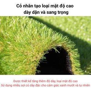Thảm cỏ nhân tạo 35mm cao cấp Modern-Deco dùng cho sân vườn
