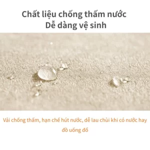 Sofa vải chống thấm nước Modern-Deco – dễ lau chùi khi có nước đổ, tiện lợi bảo vệ nội thất phòng khách.