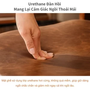 Ghế EMS03 với lớp urethane đàn hồi, ngồi lâu vẫn thoải mái