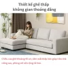 Sofa DS-070PF rộng rãi, chiều sâu ghế 56cm – couch 129cm