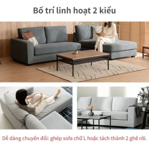 Sofa DS-070PF an toàn, đạt kiểm định không phát hiện formaldehyde.