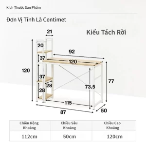 modern-deco bàn học
