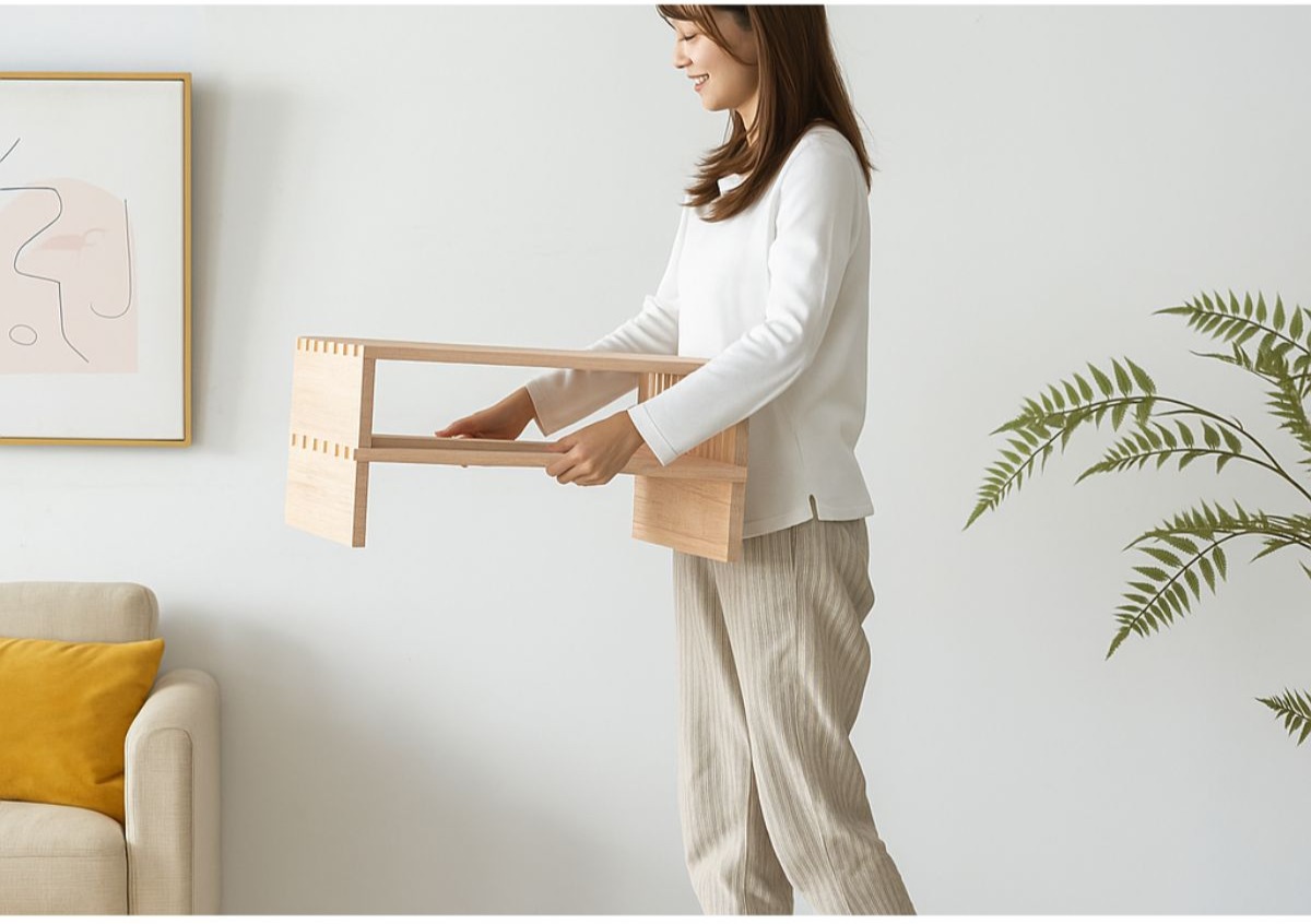 Modern-deco gường Pallet nhẹ dễ lắp đặt
