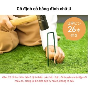 Thảm cỏ nhân tạo 35mm Modern-Deco an toàn cho trẻ em vui chơi