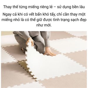 Thảm ghép 58cm Modern Deco dễ lắp đặt, bề mặt phẳng đẹp