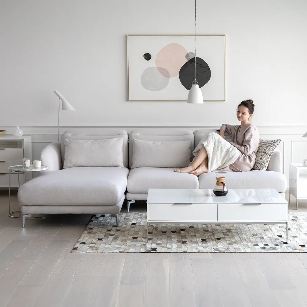 Ghế Sofa Góc Tựa Đầu 【Giá Ưu Đãi - Lô Hàng Cuối】