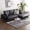 Ghế Sofa Chaise Lounge – Da EPU Cao Cấp| Ottoman Bán Riêng