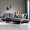 Bộ Sofa 3P + Chaise Vải Kháng Thú Cưng – Compact/Regular/Large