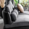 Bộ Sofa 3P + Chaise Vải Kháng Thú Cưng – Compact/Regular/Large