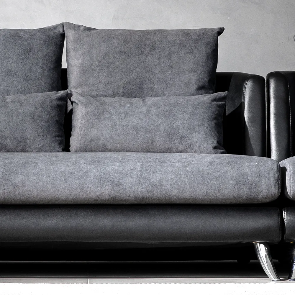 Bộ Sofa 3P + Chaise Vải Kháng Thú Cưng – Compact/Regular/Large