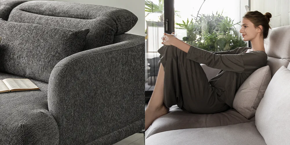 Ghế Sofa Góc Tựa Đầu 【Giá Ưu Đãi - Lô Hàng Cuối】