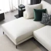 Ghế Sofa Chaise Lounge – Da EPU Cao Cấp| Ottoman Bán Riêng