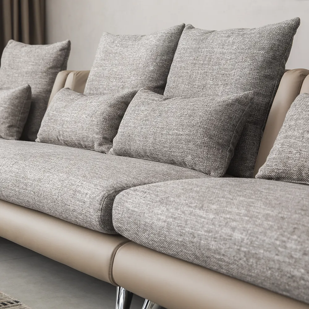 Bộ Sofa 3P + Chaise Vải chống cào cho thú cưng – Compact/Regular/Large