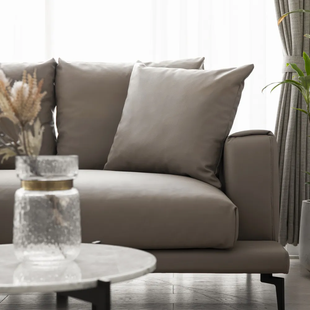 Ghế Sofa Chaise Lounge – Da EPU Cao Cấp| Ottoman Bán Riêng