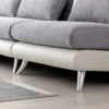 Bộ Sofa 3P + Chaise Vải Kháng Thú Cưng – Compact/Regular/Large