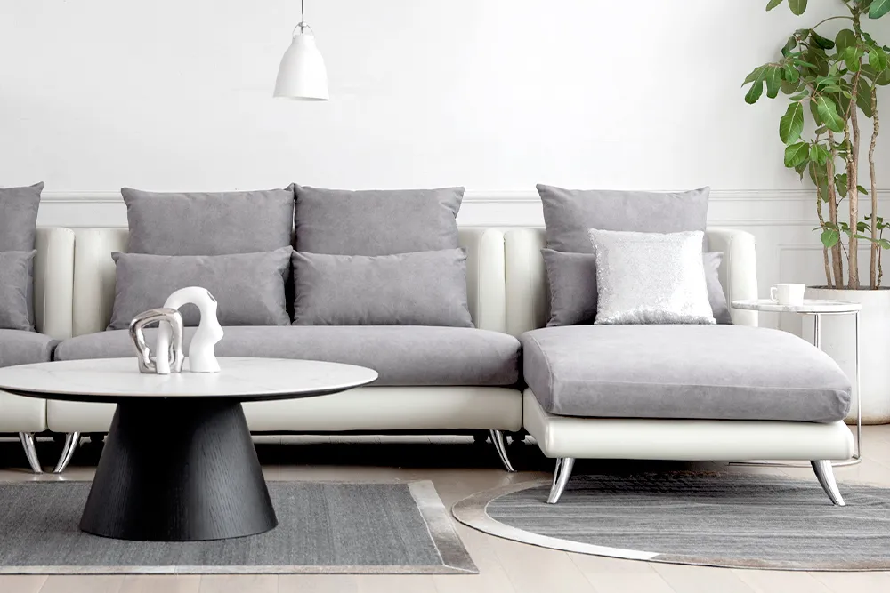Bộ Sofa 3P + Chaise Vải chống cào cho thú cưng – Compact/Regular/Large