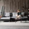 Bộ Sofa 3P + Chaise Vải Kháng Thú Cưng – Compact/Regular/Large