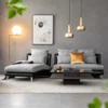 Bộ Sofa 3P + Chaise Vải Kháng Thú Cưng – Compact/Regular/Large