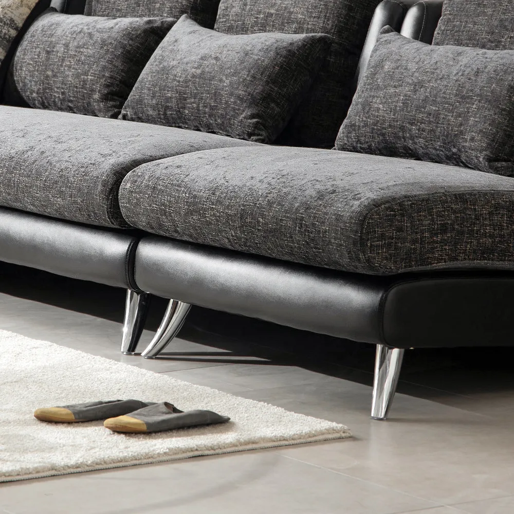 Bộ Sofa 3P + Chaise Vải Kháng Thú Cưng – Compact/Regular/Large