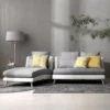 Bộ Sofa 3P + Chaise Vải Kháng Thú Cưng – Compact/Regular/Large