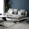 Bộ Sofa 3P + Chaise Vải Kháng Thú Cưng – Compact/Regular/Large