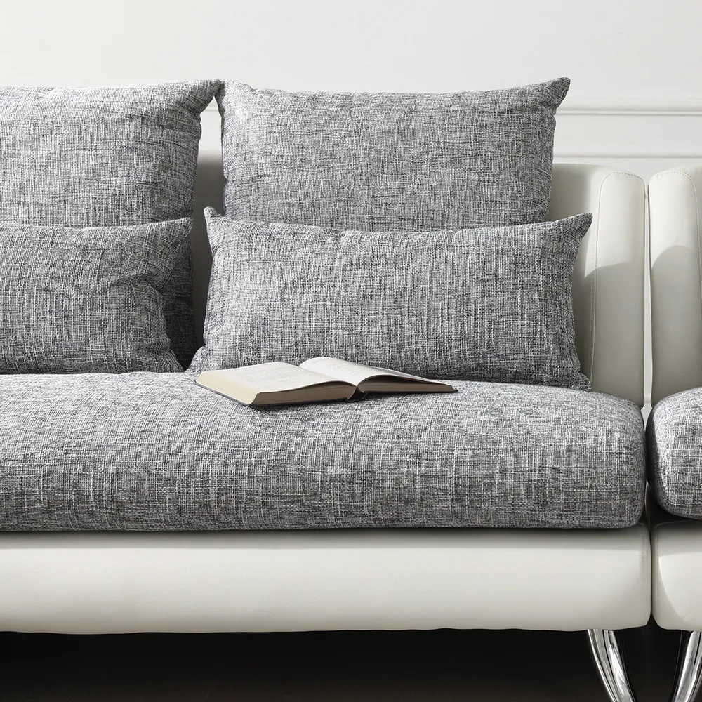 Bộ Sofa 3P + Chaise Vải Kháng Thú Cưng – Compact/Regular/Large