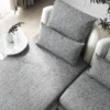 Bộ Sofa 3P + Chaise Vải Kháng Thú Cưng – Compact/Regular/Large