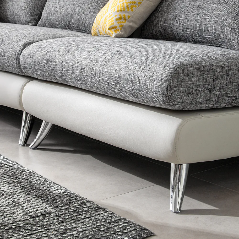 Bộ Sofa 3P + Chaise Vải Kháng Thú Cưng – Compact/Regular/Large